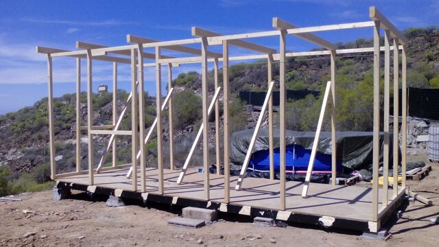 Estructura de madera ADH